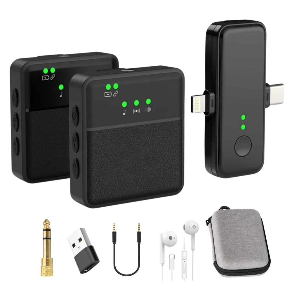 NovaNest Wireless Lavalier Microphone