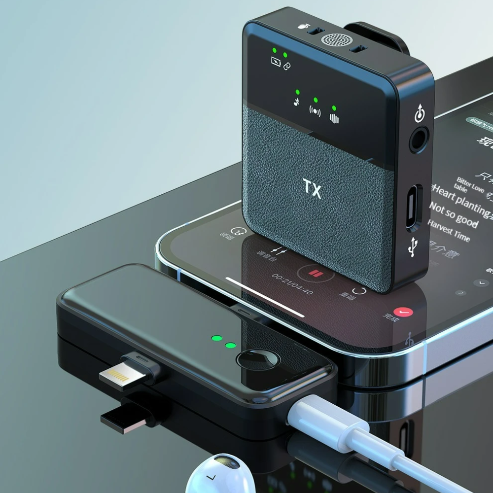 NovaNest Wireless Lavalier Microphone